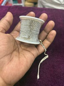 Rhinestone chain roll 10 miter