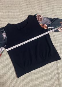 Floral Sleeve Top