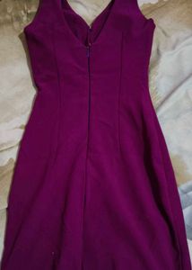 Elegant Purple Dress