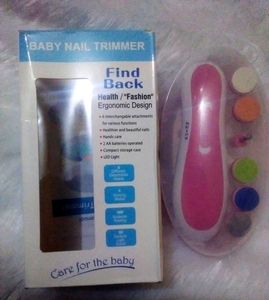 Gentle Electric Baby Nail File Trimmer Kit