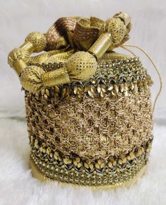 Golden Potali Bag