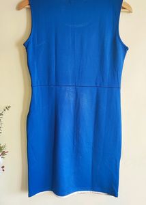 Blue And White Beautiful Dress Size 36