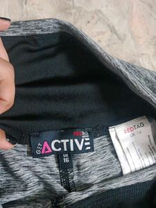 Gray Active Leggings