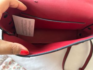 Unique Red Designer Handbag