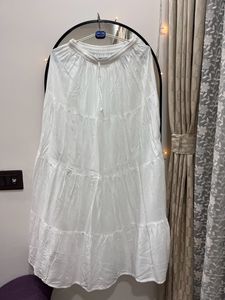 White Long Skirt