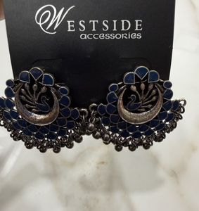 Westside Peacock Earrings