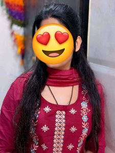 Elegant Maroon Embroidered Salwar Suit