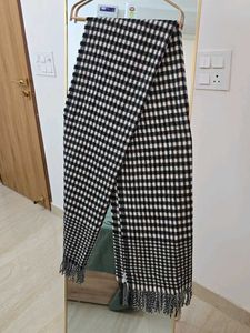 Winter Soft Checkered Scarf - Long