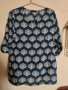combo kurti brown &amp; blue