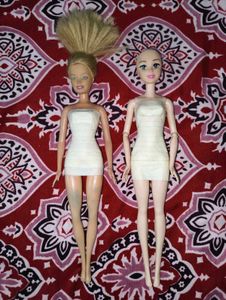 Barbie dolls used condition
