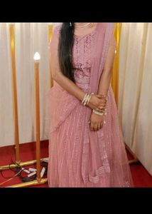 Beautiful pink Lehanga
