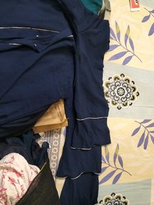 Navy Blue Abaya