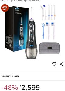 Rechargeable Dental Flosser Oral Irrigator