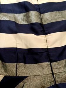 Striped Fit &amp; Flare Party Dress