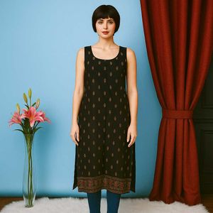Elegant Black Kurta