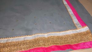 Grey Dupatta