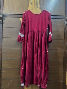 Elegant Embroidered Kurta Dress