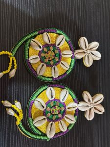 Cowrie Shell Statement Earrings