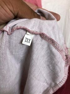 Pink Long Sleeve Hoodie