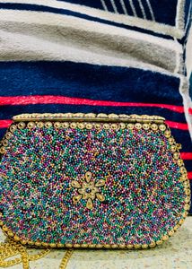 Beaded Clutch Bag