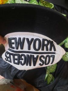LA/NY Embroidered Snapback Hat