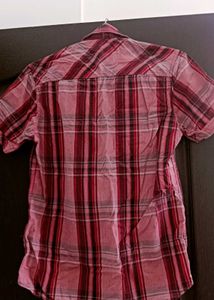 Checked Short Sleeve Shirt