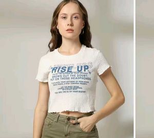 White Graphic Tee