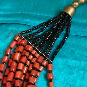 Vintage 100% Coral Layered Necklace
