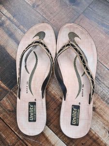 Embroidered Flip Flops (Set Of 2 Pairs)