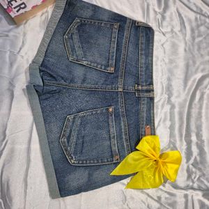 Denim Mini Shorts