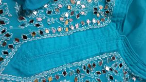 Chikankari kurti with inner