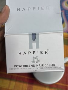 Hair scrub(coconut,charcoals,teaTree,plant keratin