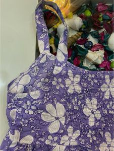 ✨ Cute &amp; Stylish Purple Floral Top ✨