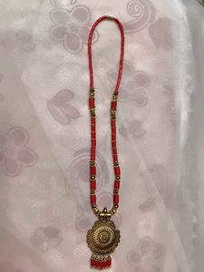Red & Gold Necklace