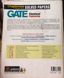 Arihant Solved Question paper  electrical enginee