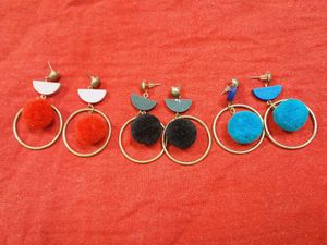 Combo Offer Set Of 3 Earrings