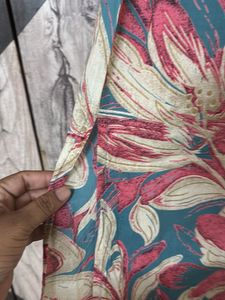 Blue Pink Kurti