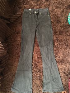 High Waist Flared Jeans