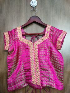 Magenta Lehenga Choli Set