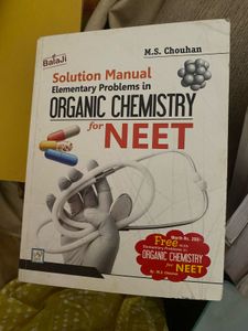MS Chauhan Organic Chemistry, Balaji Publications