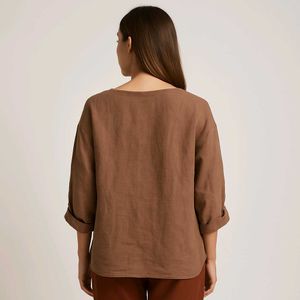 brown top