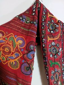 Women&#39;s Red Traditional Dupatta