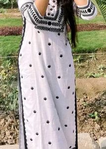 Elegant Embroidered Kurta