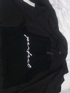 Combo Of Crop Top Or Shirt