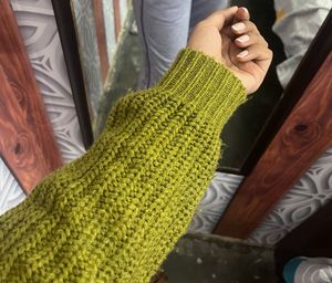 Green Knitted Sweater