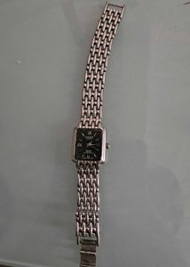 Omax Vintage Chrome Watch