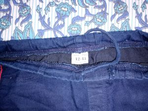 Blue Jeans For Girls Under 12 To 13 Years Coles With Elestic Can Be Stretched Easily And Looks Beautiful When Weared