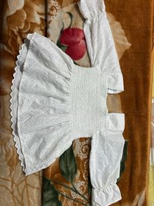 White Eyelet Blouse