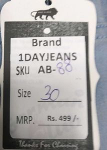 AB88 Size-30 (Sale) Latest Ladies high waist Jeans