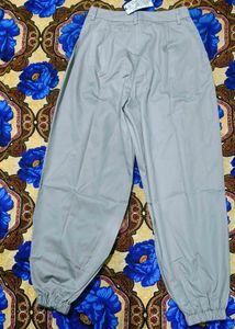 Brand New Shein Pure Cotton Grey Cuffed Track Pant